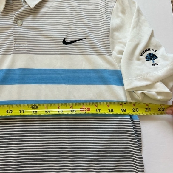 Nike Golf Wykagyl CC Logo Polo Size Large - Picture 6 of 7